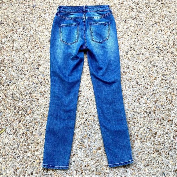 William Rast Justin Timberlake Perfect Ankle Skinny Zipper Jeans Size 25 - Picture 12 of 13